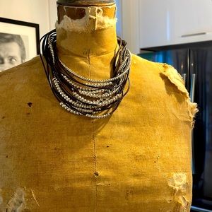 Beautiful Uno de 50 leather necklace